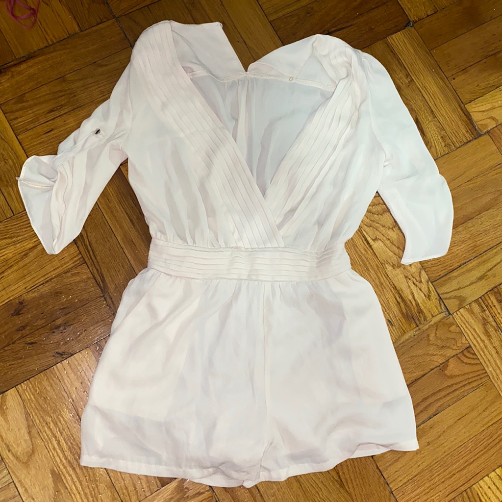 Blush Colored Romper